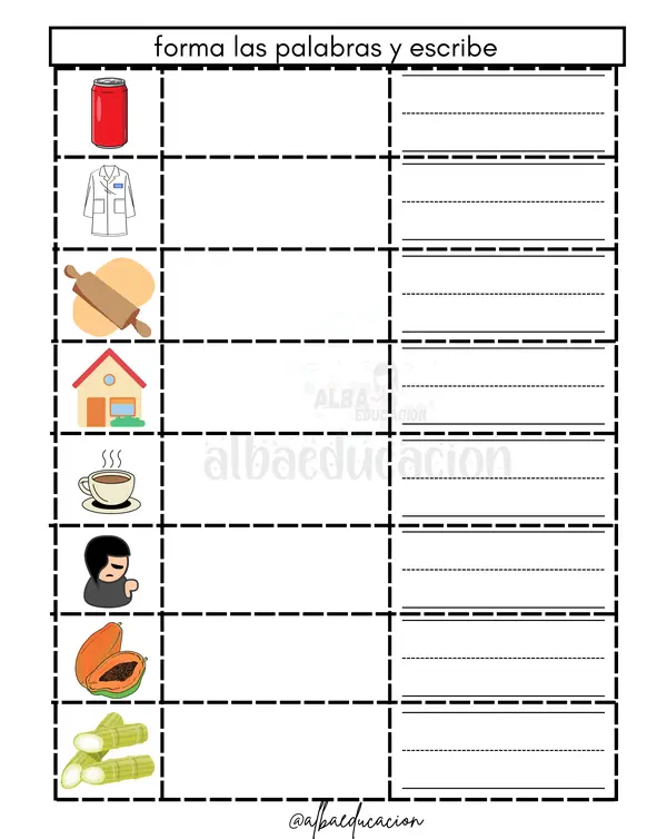 actividades para trabajar el metodo de los 20 dias