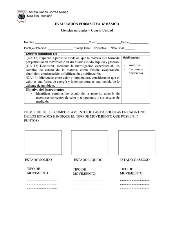 Estados de la materia 