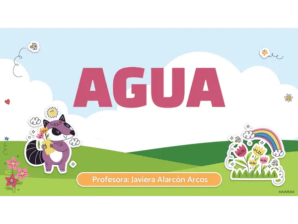 El agua