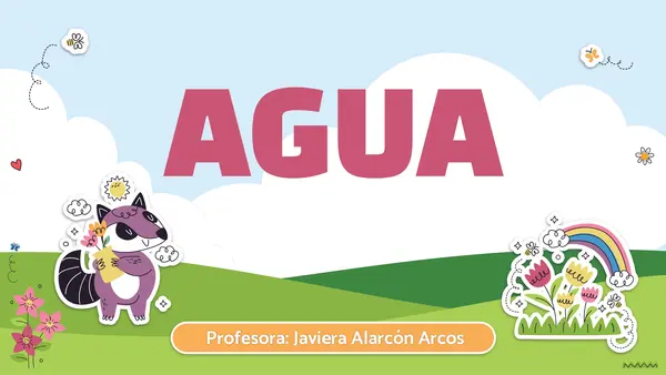 El agua