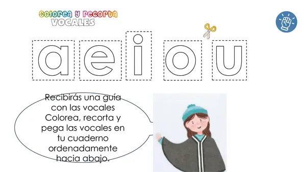 Día 1 Lección Vocales Método Matte