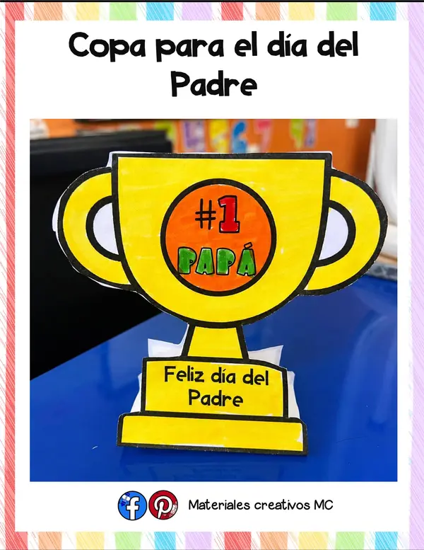 COPA PARA EL DÍA DEL PADRE