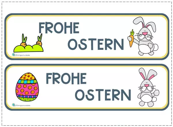 Deco - Frohe Ostern