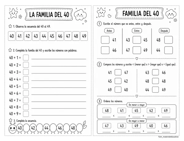 Números hasta 100