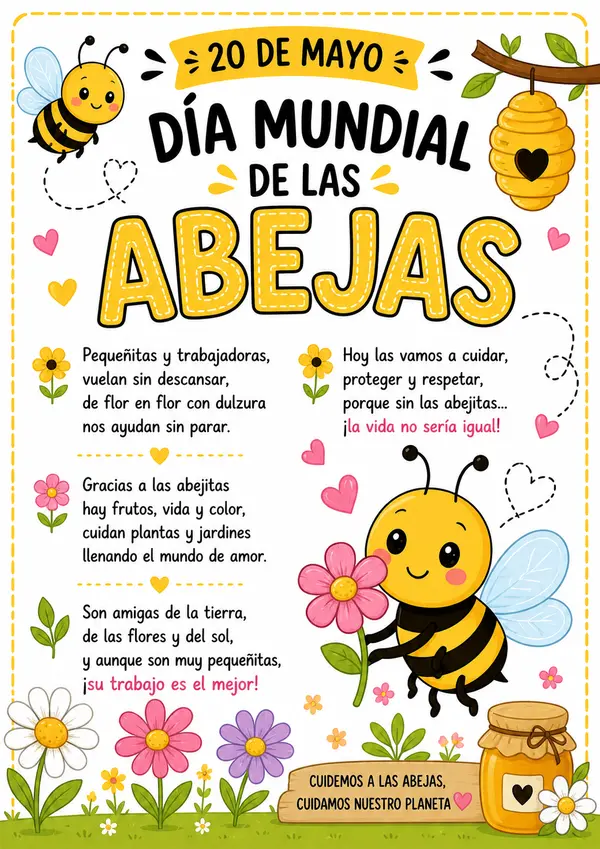 Poema Día de las abejas