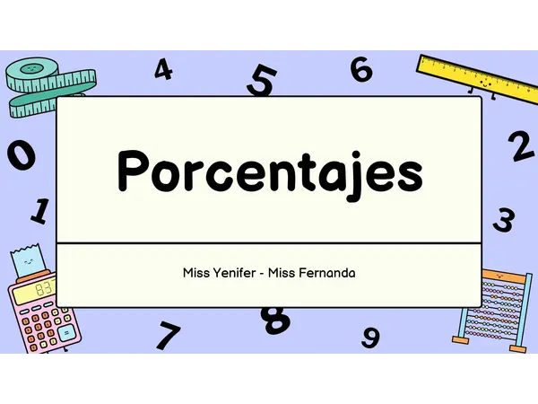 Porcentajes - 6° básico