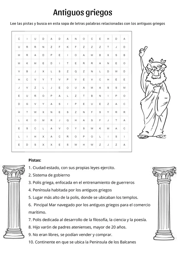 Antiguos Griegos, Historia