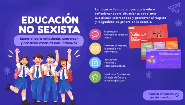  Educación No sexista 