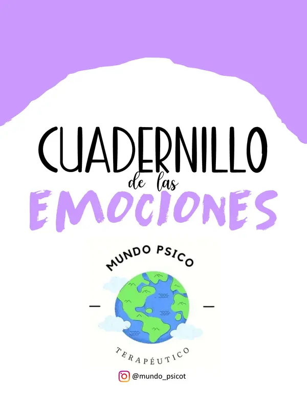 Cuadernillo Emociones