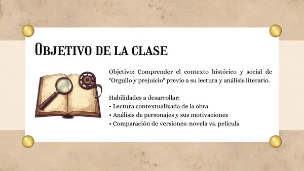 Contextualización Orgullo y prejuicio
