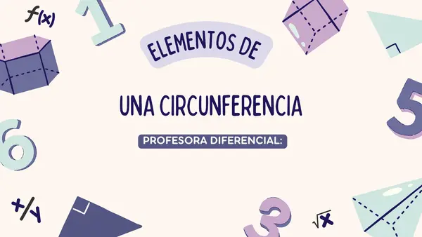 Elementos de una circunferencia