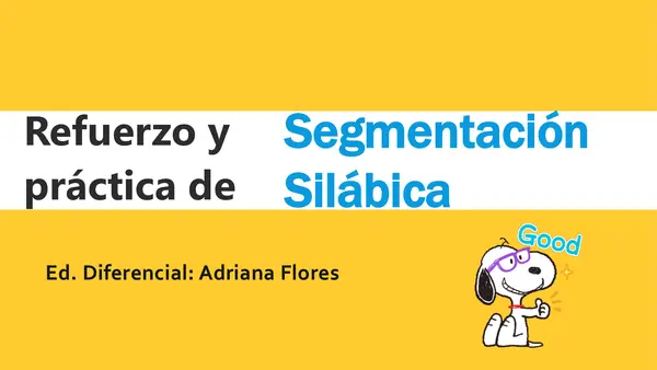segmentación silábica