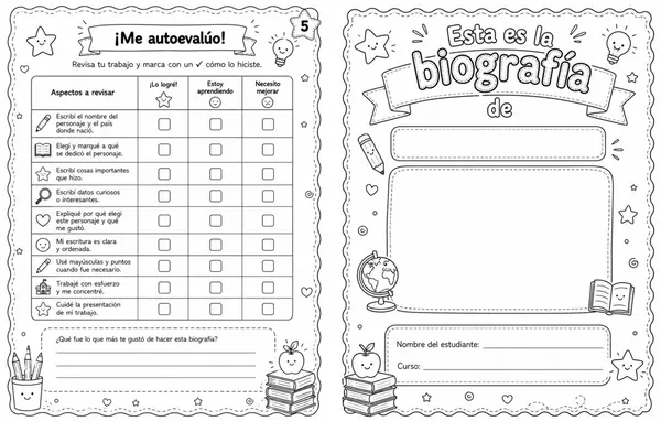 Proyecto Biografía: Conozco, investigo y escribo
