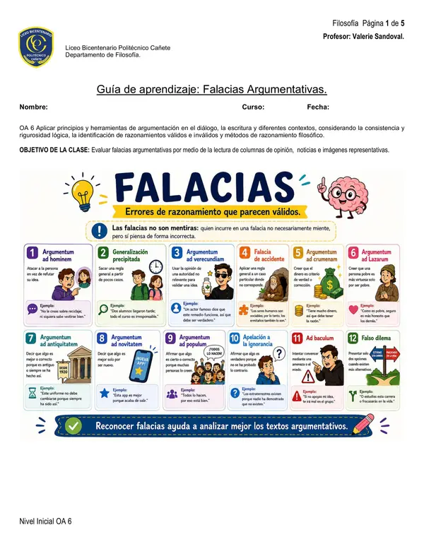 guía falacias