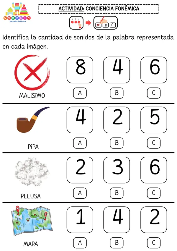 Cuadernillo Impulso lector - habilidades precursoras de la lectura 