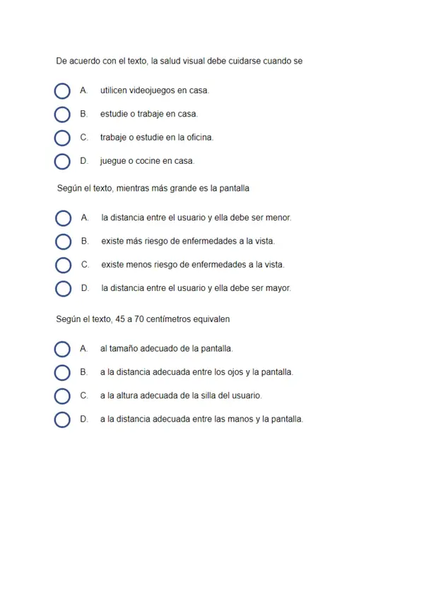 Mini ensayo SIMCE sexto básico 