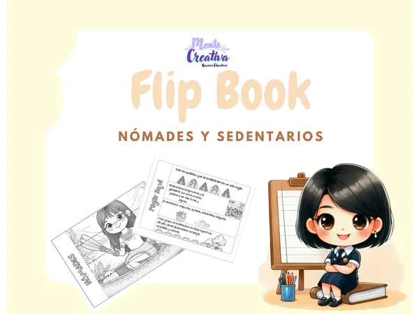 Flip Book de Pueblos Nómades y Sedentarios