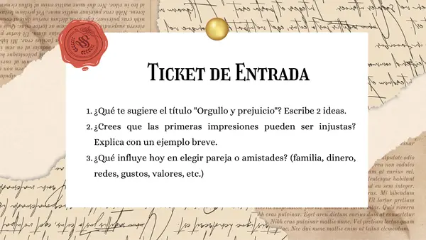 Contextualización Orgullo y prejuicio