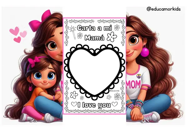 Tarjetas para el Día de la Madre. 