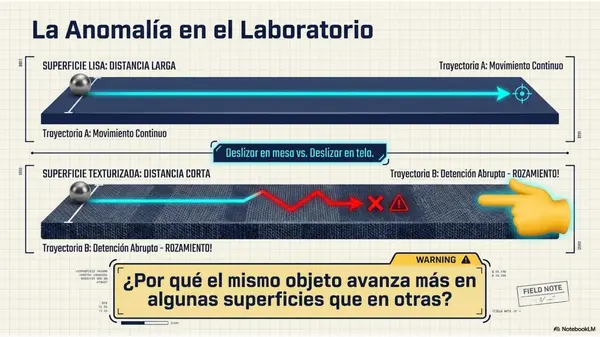 Clase 6: Fuerza de Roce | Diapositivas Ciencias 4° Básico