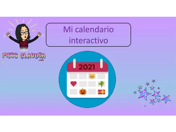 Calendario interactivo"