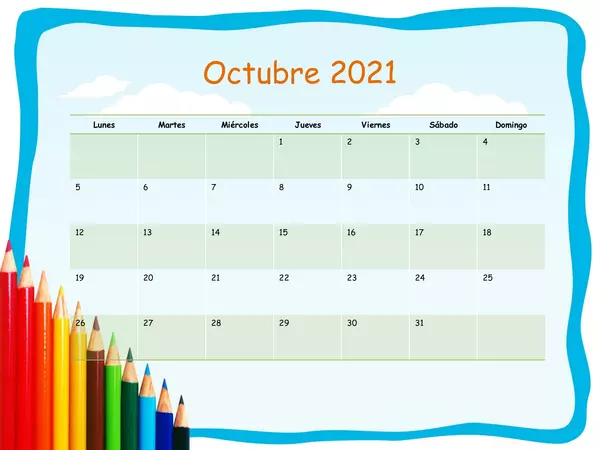 Calendario del curso escolar 2021-2022