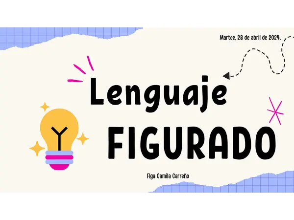 LENGUAJE FIGURADO 