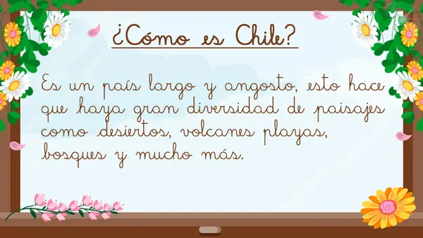 ¿Cómo son los paisajes en Chile