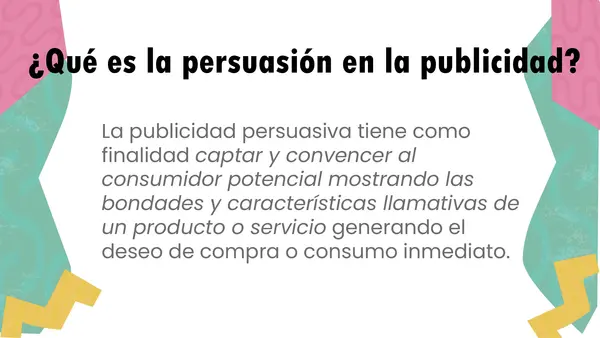 Clase de comunicación y sociedad- Identificar estrategias persuasivas.