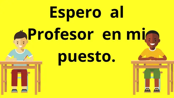 "Nuestro Acuerdo de Convivencia en la Sala de Clases" tiene forma de lápiz