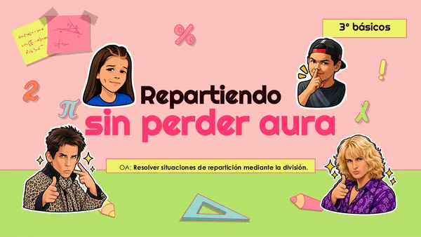 Divisiones: “Repartiendo sin perder aura"  3° básico