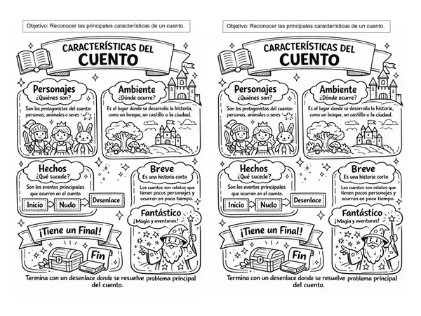 Ficha características del cuento 