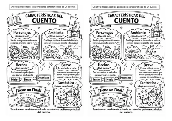 Ficha características del cuento 