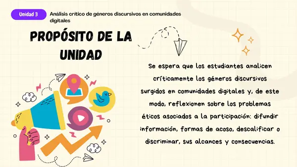 Unidad 3 Comunidades Digitales