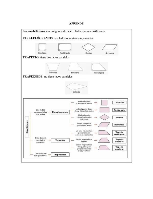 Geometría: Cuadriláteros