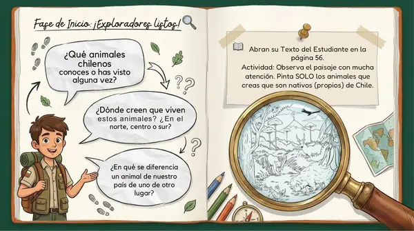 Clase 2 Lección 3 Unidad 2 "Descubriendo animales de Chile" 2° Básico