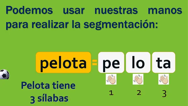 segmentación silábica