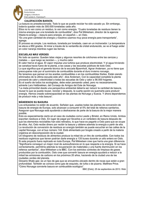 Control textos argumentativos