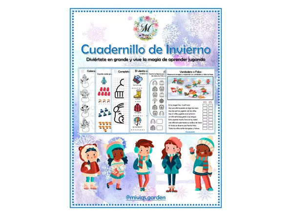 Cuadernillo de Invierno by MiviQ (22 actividades)