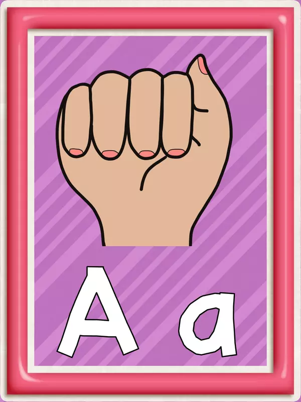 Abecedario LSM (lengua de señas mexicana)
