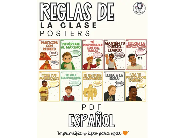 📏 Reglas de la Clase – Versión Meme Ghibli (ESPAÑOL)