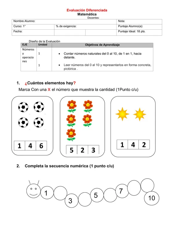 Evaluación Adecuada primer básico