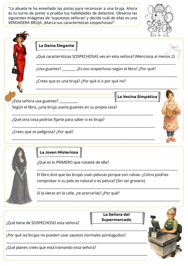 "Las Brujas" de Roald Dahl!