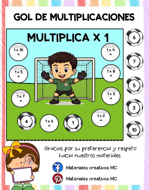 GOOL DE MULTIPLICACIONES