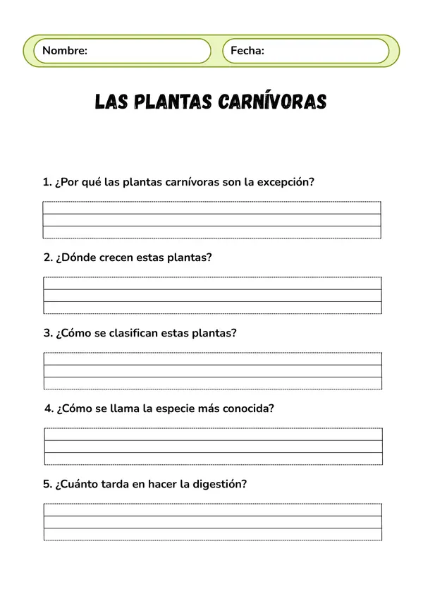 FICHAS DE COMPRESION LECTORA