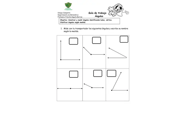Guía de matemática (àngulos)