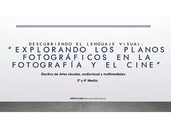 "Descubriendo el Lenguaje Visual: Explorando los Planos Fotográficos en Fotografía y Cine"