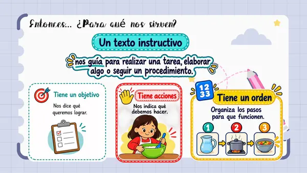 Los textos instructivos 3° - 4° básico