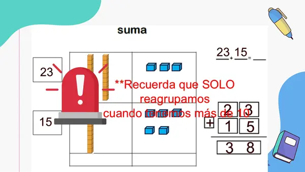 SUMAS Y RESTAS SIMPLES HASTA 40 