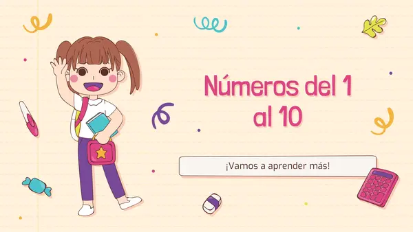 Números del 1 al 10 